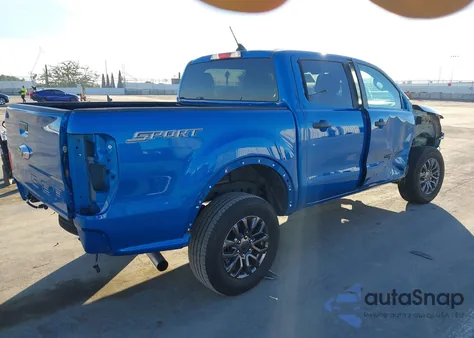 2021 Ford Ranger Xlt z USA, uszkodzony, nr VIN 1FTER4EH5MLE03686